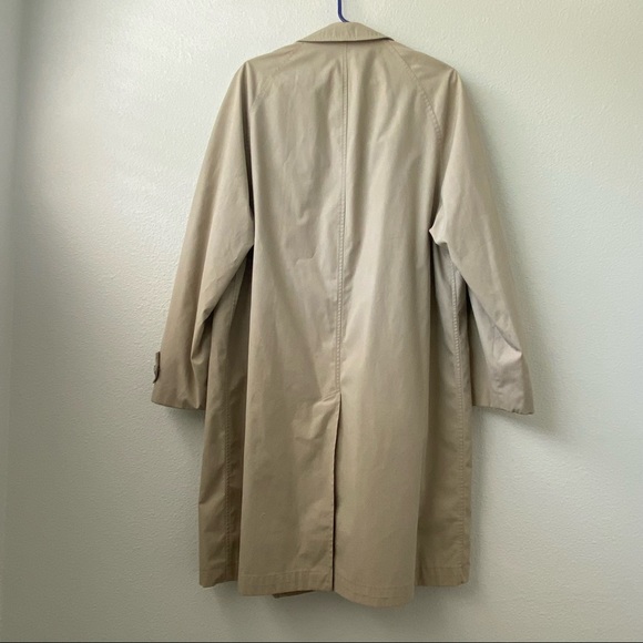 Mens Rain and Stain Resistant Trench Coat - Picture 11 of 12